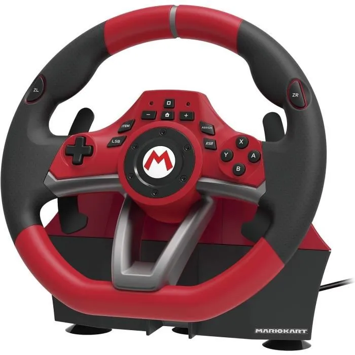 Hori Volante Deluxe Mario Kart para Nintendo Switch y PC con Pedales 2