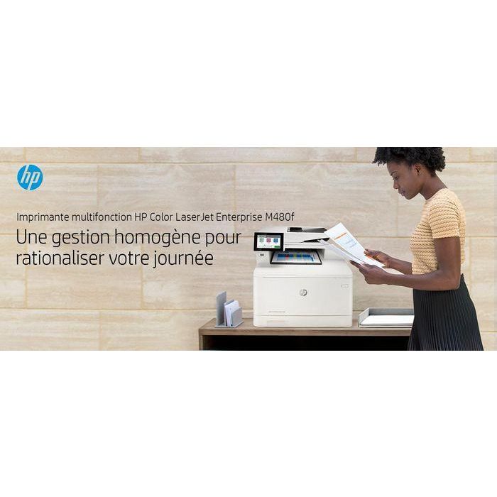 Multifunción Láser Hp Laserjet Enterprise M480F 19