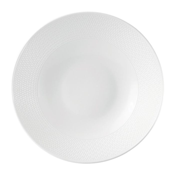 Plato Hondo Wedgwood 25 cm (4 Unidades)