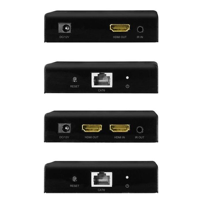 Logilink HDMI Extender/Splitter-Set über IP.70m.1x2-Port 3 Logilink HDMI Extender/Splitter-Set über IP.70m.1x2-Port 3