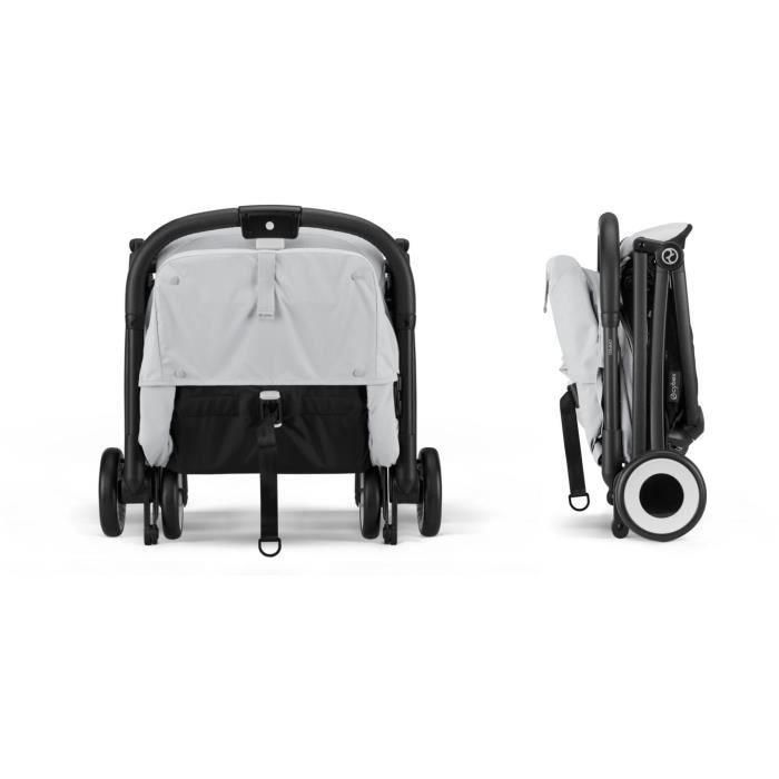 CYBEX - Cochecito ultracompacto y cómodo - ORFEO - 4 ruedas - Gris Niebla 2 CYBEX - Cochecito ultracompacto y cómodo - ORFEO - 4 ruedas - Gris Niebla 2