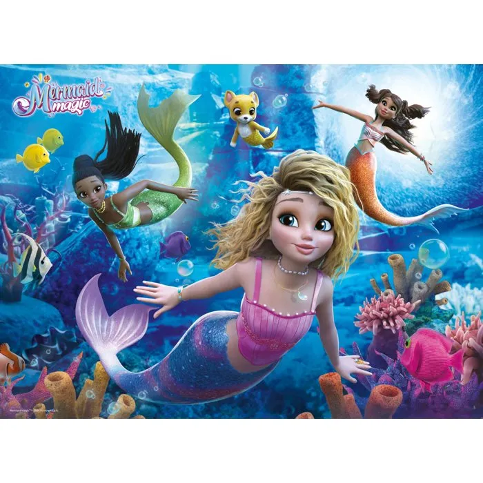 Ravensburger Puzzle Infantil 200 Piezas XXL El Mundo Mágico de las Sirenas Supremas 12004322 para +8 Años Ravensburger Puzzle Infantil 200 Piezas XXL El Mundo Mágico de las Sirenas Supremas 12004322 para +8 Años
