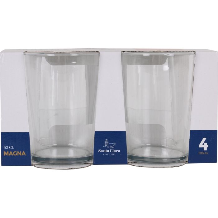 Set de 4 Vasos de Sidra 520 cc Magna - Santa Clara (12 Cajas) 1 Set de 4 Vasos de Sidra 520 cc Magna - Santa Clara (12 Cajas) 1
