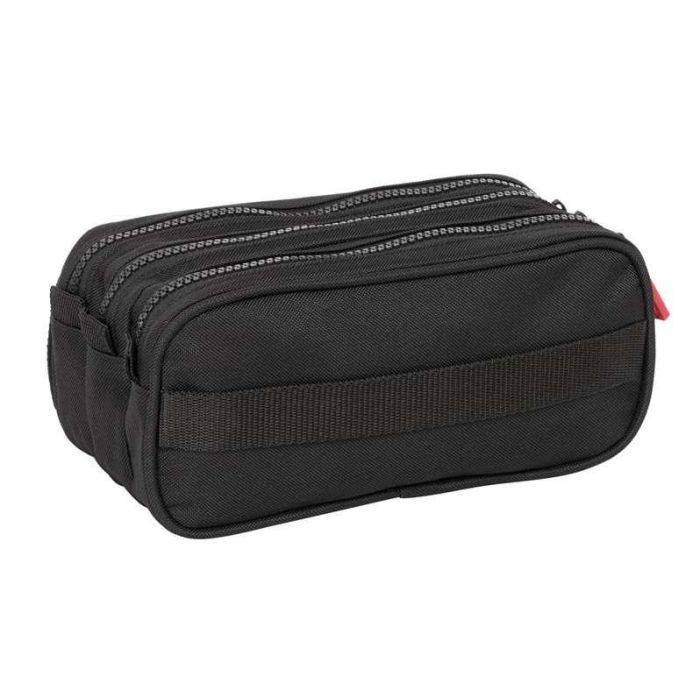 Bolso Escolar Portatodo Safta Triple Big F.C. Barcelona Black 80x215x100 mm 7 Bolso Escolar Portatodo Safta Triple Big F.C. Barcelona Black 80x215x100 mm 7