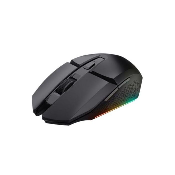 Trust Gaming 25070 Pack Gaming: Ratón Óptico Inalámbrico GXT 112 Felox Iluminado + Alfombrilla Gaming Superficie Suave 4