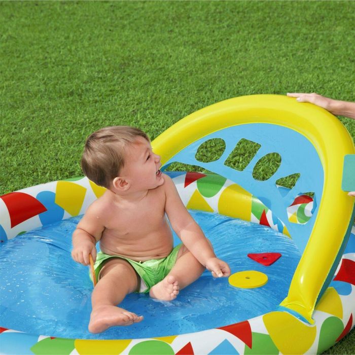 Bestway Piscina Hinchable Infantil Aprendizaje 120x117x46 cm +4 meses Jardin 52378 13