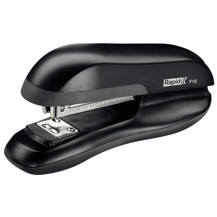 Rapid Grapadora De Sobremesa F16 Negro para 30 Hojas 1 Rapid Grapadora De Sobremesa F16 Negro para 30 Hojas 1