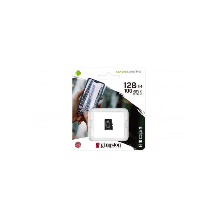 Kingston 128 GB, microSDXC, Class 10, UHS-I, 3.3 V 2 Kingston 128 GB, microSDXC, Class 10, UHS-I, 3.3 V 2