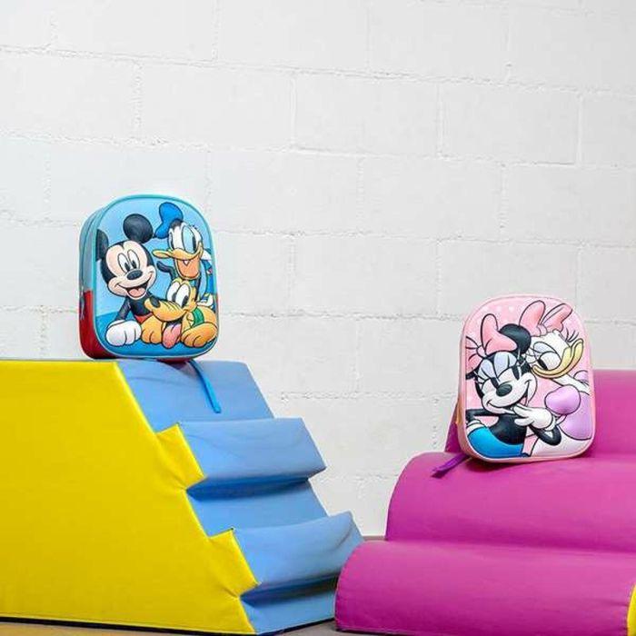 Mochila infantil 3D minnie 7