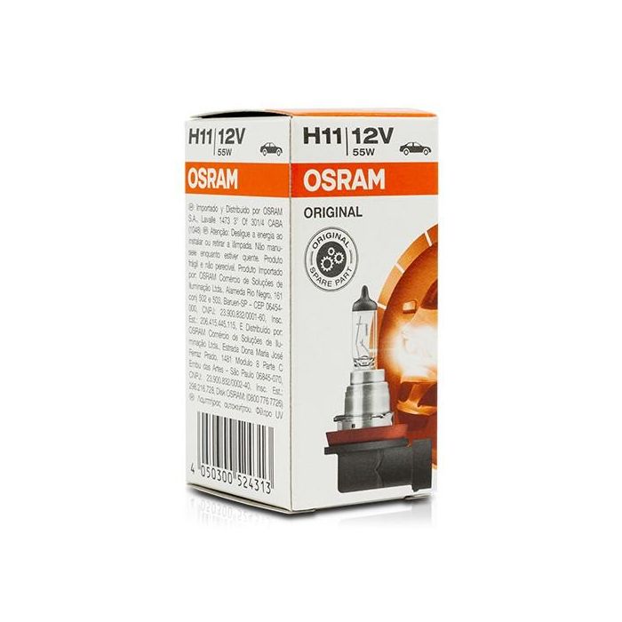 Halogen Osram Pgj19-2 12 V 55 W H11 OS64211 Halogen Osram Pgj19-2 12 V 55 W H11 OS64211