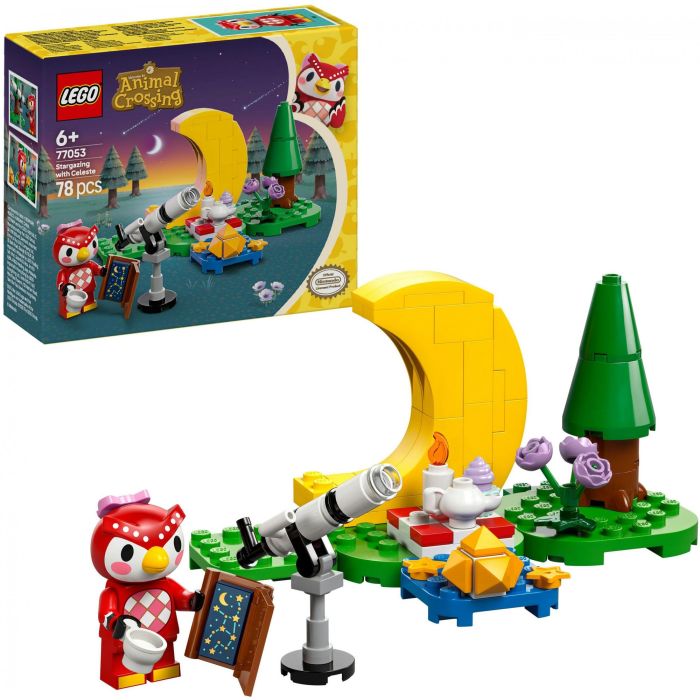 LEGO 77053 Mirando las Estrellas con Estela Animal Crossing Juguete de Construcción con Minifigura Astrónoma y Telescopio para +6 años 14 LEGO 77053 Mirando las Estrellas con Estela Animal Crossing Juguete de Construcción con Minifigura Astrónoma y Telescopio para +6 años 14
