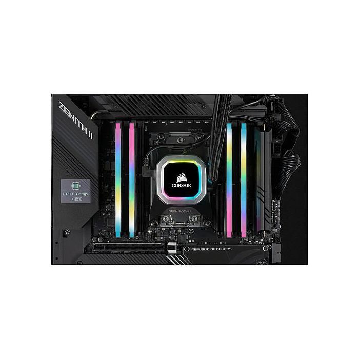 Corsair 16GB PC 3200 CL16 Vengeance RGB Pro Kit (2x8GB) DDR4 para PC Retail 3
