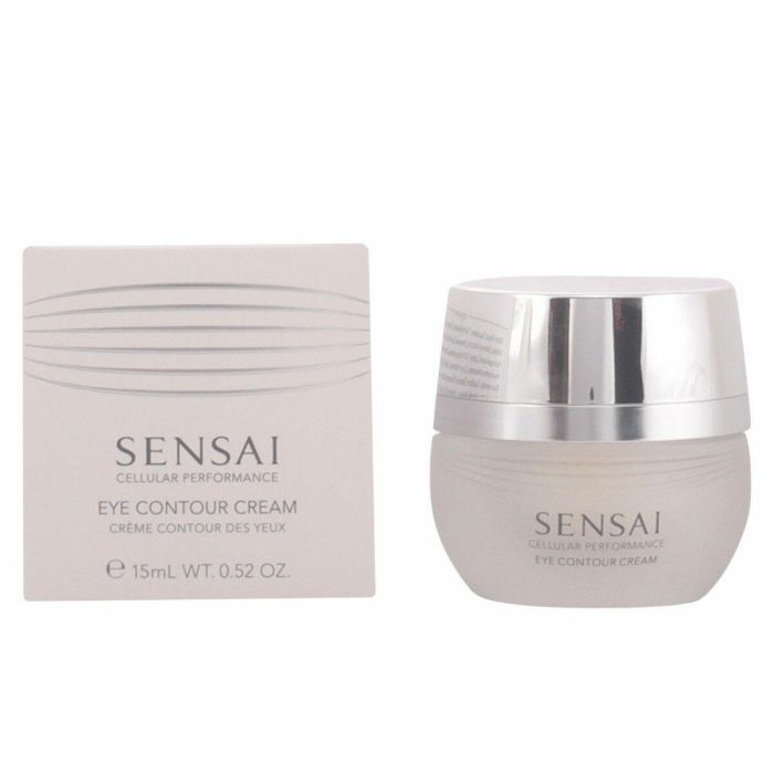Sensai CELLULAR PERFORMANCE Eye Contour Cream Anti Ojeras y Bolsas Contorno de Ojos Hidratante Antienvejecimiento Todo Tipo de Pieles 15 ml
