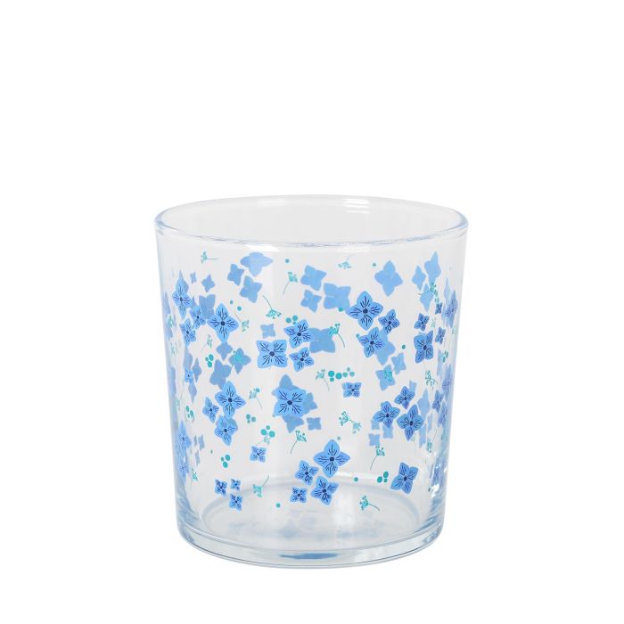 Set 4 Vasos Pinta 340 cc Flores LAV (6 Cajas) 4 Set 4 Vasos Pinta 340 cc Flores LAV (6 Cajas) 4