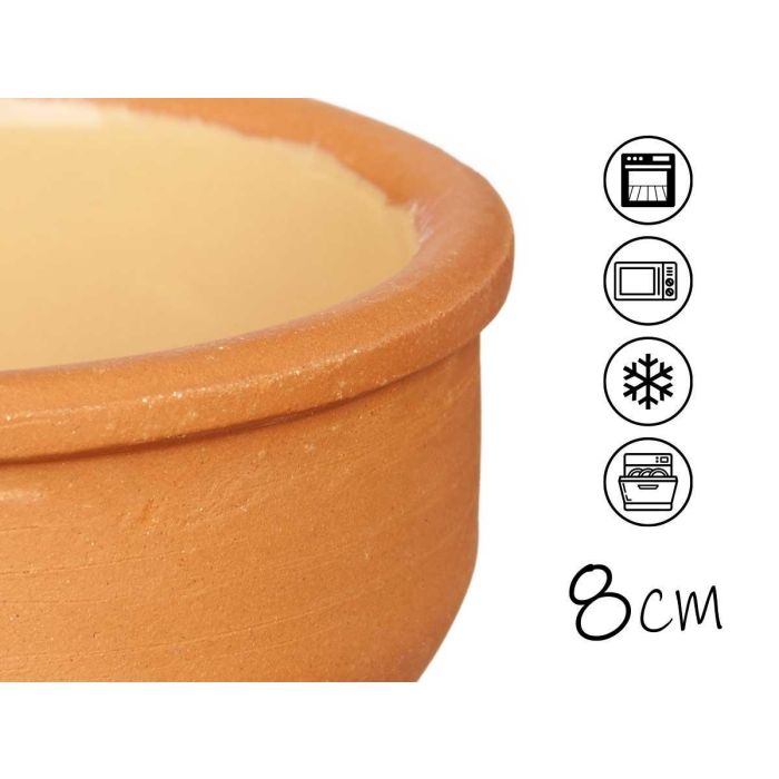Set 6 Cazuelas de Barro 8 cm Color Mostaza - La Dehesa (10 Unidades) 3