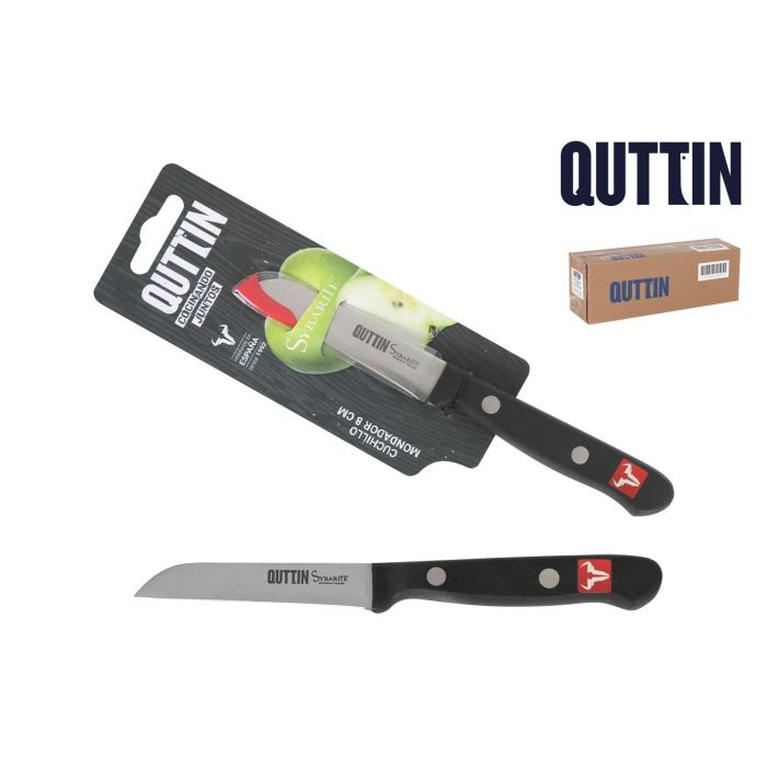 Quttin Cuchillo Mondador Sybarite 8 cm (24 Unidades) 0 Quttin Cuchillo Mondador Sybarite 8 cm (24 Unidades) 0