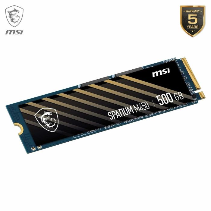 Disco Duro MSI SPATIUM M450 PCIe 4.0 NVMe M.2 500GB 500 GB SSD 13 Disco Duro MSI SPATIUM M450 PCIe 4.0 NVMe M.2 500GB 500 GB SSD 13