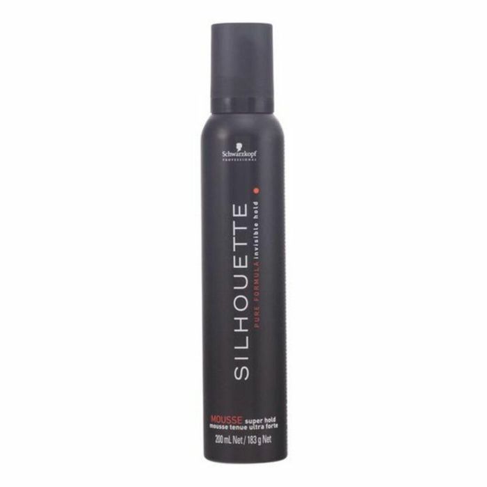 Schwarzkopf Silhouette Espuma Mousse Super Hold Fijación Fuerte 200 Ml