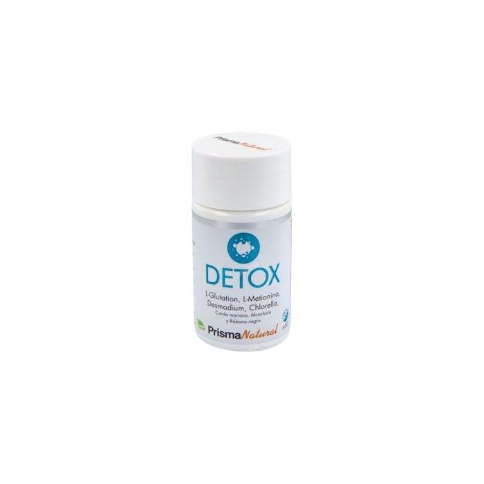 PRISMA NATURAL Detox Depurativo con Cardo Mariano, Alcachofa y Chlorella - 60 Cápsulas