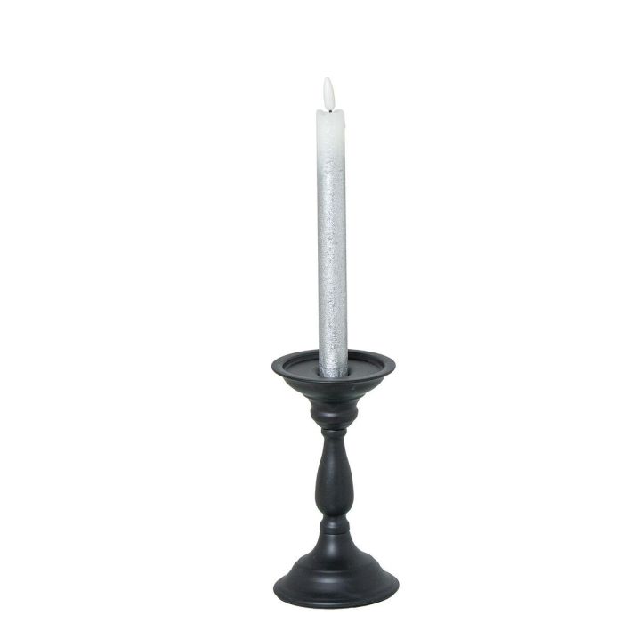 Candelabro Alexandra House Living Negro Metal 9 x 18 x 9 cm 1