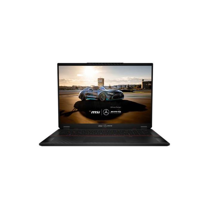 MSI Portatil Stealth 18 Mercedesamg A1Vhg-081Es. 18" Ips-Level Uhd+ (3840X2400) 120Hz. Ultra 9 Processor 185H. Nvidia Geforce Rtx 4080, Gddr6 12Gb. Ddr5 16Gb*2. Win 11 Home Adv. Black