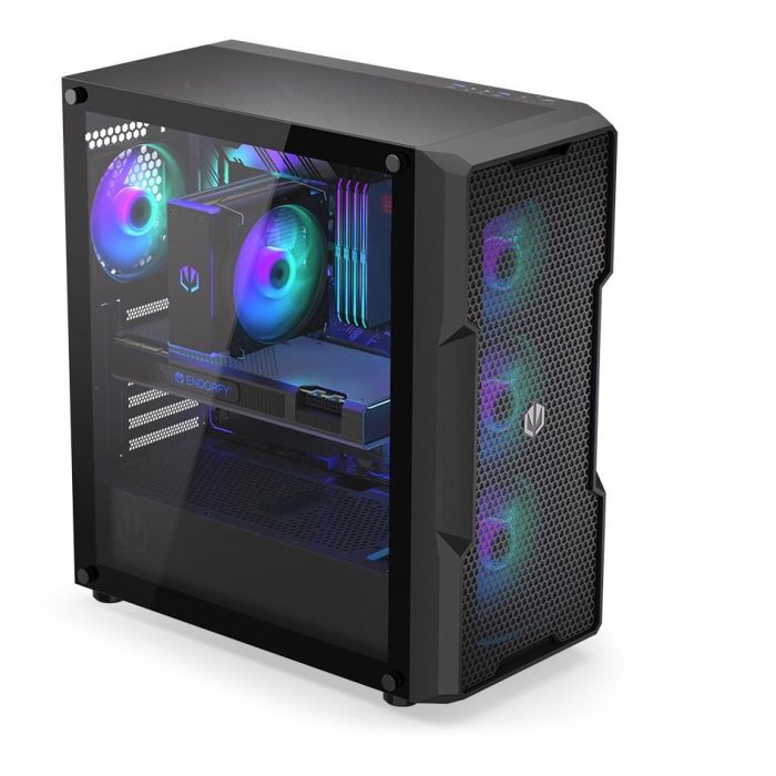 Endorfy Regnum 400 ARGB Black - Caja Torre PC ATX/Micro-ATX/Mini-ITX con Iluminación Multi y Ventana Lateral de Vidrio Templado 24 Endorfy Regnum 400 ARGB Black - Caja Torre PC ATX/Micro-ATX/Mini-ITX con Iluminación Multi y Ventana Lateral de Vidrio Templado 24