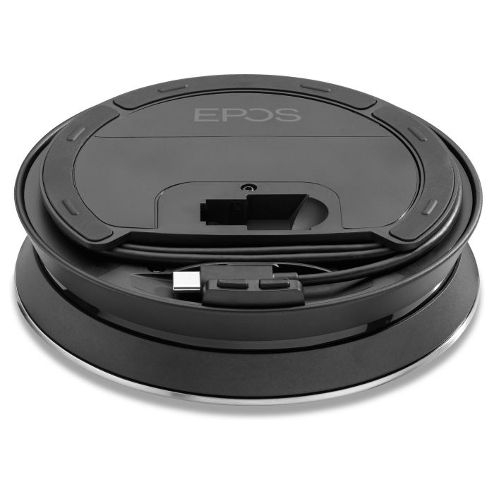 EPOS EXPAND SP 30 BT Altavoz Manos Libres para Conferencias, Bluetooth, Universal, Negro/Plata