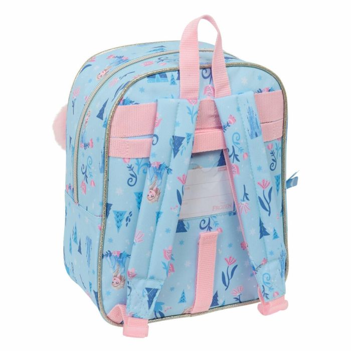 Mochila Escolar Frozen Ice magic Azul claro 22 x 27 x 10 cm 1