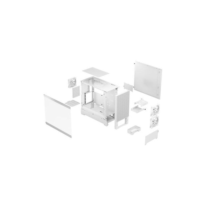 Fractal Design FD-C-POR1A-01 Caja PC Torre ATX Blanca con Ventana Lateral 11