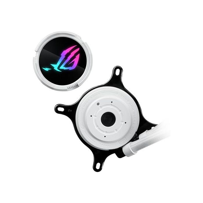 ASUS ROG Strix LC III 240 ARGB White Edition Kit Refrigeración Líquida 12 cm Blanco 3 ASUS ROG Strix LC III 240 ARGB White Edition Kit Refrigeración Líquida 12 cm Blanco 3