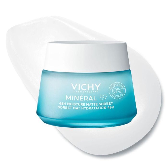 Vichy Minéral 89 grel Sorbete Mate Hidratante 48H Con Ácido Hialurónico 50 mL 1 Vichy Minéral 89 grel Sorbete Mate Hidratante 48H Con Ácido Hialurónico 50 mL 1