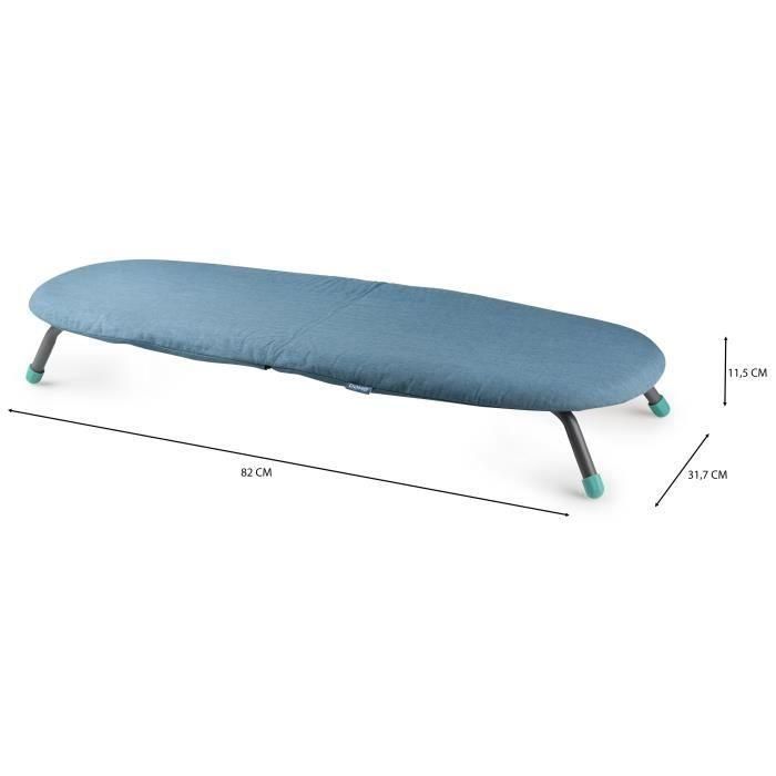 Tabla de planchar - DOMO - DO7116P - Plegable - Compacta - Azul 1