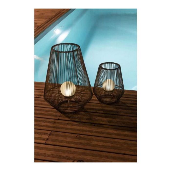 Galix Farol Decorativo Bola de Perlas H30 LED Blanco Recargable 10 Lúmenes 8 Horas Ø 258mm Bola 100mm 3 Galix Farol Decorativo Bola de Perlas H30 LED Blanco Recargable 10 Lúmenes 8 Horas Ø 258mm Bola 100mm 3