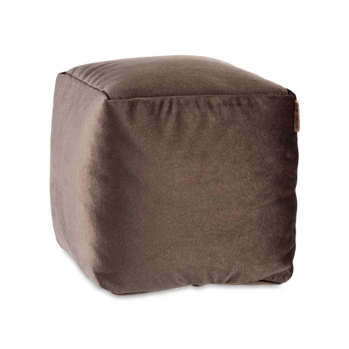 Puff Cuadrado Terciopelo 30X30Cm Gris Giftdecor (4 Unidades) 1 Puff Cuadrado Terciopelo 30X30Cm Gris Giftdecor (4 Unidades) 1