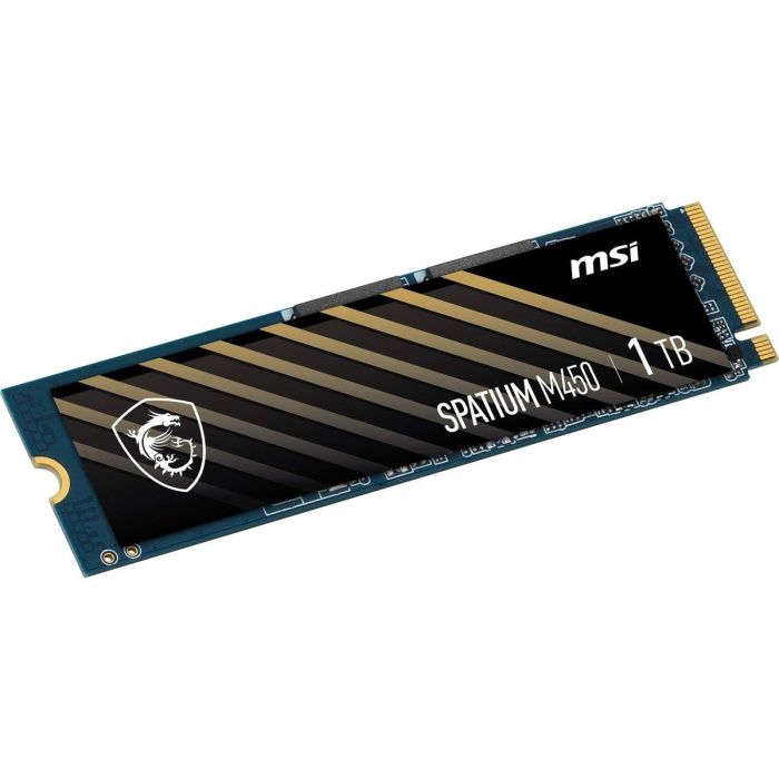 MSI MSI1693465238588 SPATIUM M450 SSD Interno 1TB PCIe 4.0 NVMe M.2 28