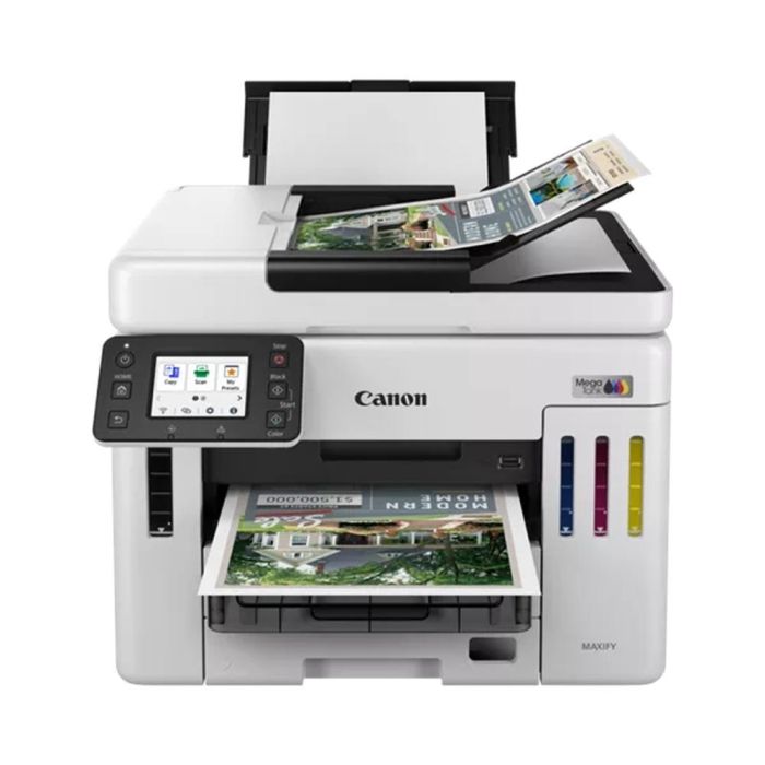 Canon GX7150 Multifunción Inyección Color MegaTank Impresora, Escáner, Copiadora, Fax Wi-Fi/Ethernet para Oficina 2 Canon GX7150 Multifunción Inyección Color MegaTank Impresora, Escáner, Copiadora, Fax Wi-Fi/Ethernet para Oficina 2