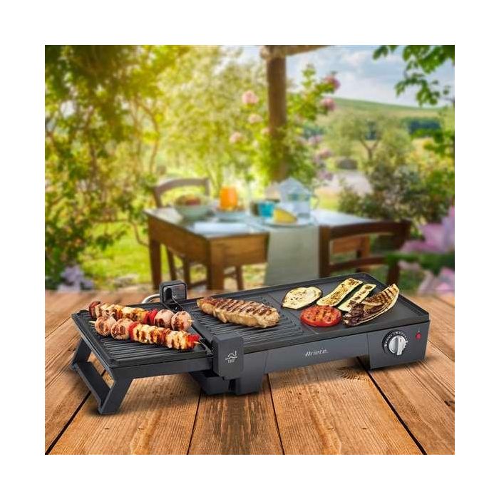 Ariete 1916 Grill Eléctrico 3 en 1 Multifunción | Plancha y Parrilla para Bocadillos y Carne | Apertura 180º | Placas Antiadherentes 9 Ariete 1916 Grill Eléctrico 3 en 1 Multifunción | Plancha y Parrilla para Bocadillos y Carne | Apertura 180º | Placas Antiadherentes 9