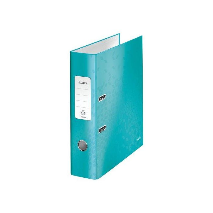 Archivador Palanca Leitz Wow A4 180º 80Mm Turquesa Metalizado