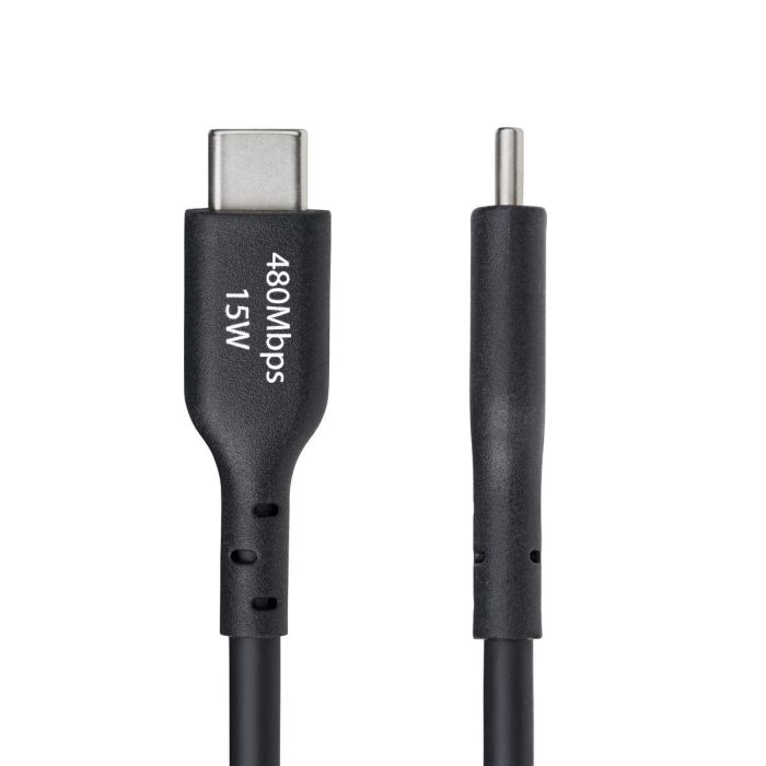 Cable USB Startech USB2AC3MNC Negro 3 m 3 Cable USB Startech USB2AC3MNC Negro 3 m 3