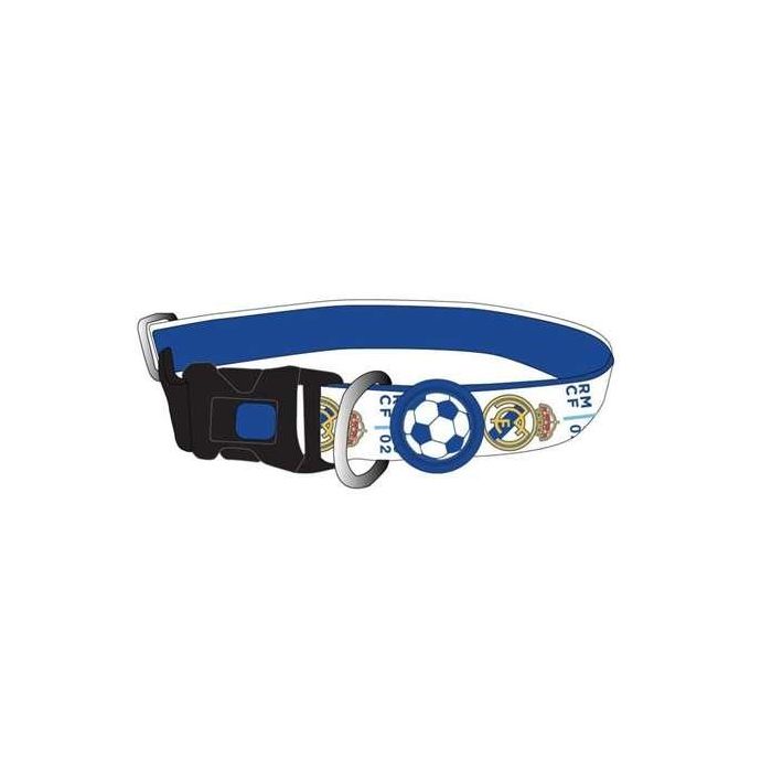 Real Madrid T3S:S/M Collar oficial para perros Cerdá, Talla S-M, Color Azul Real Madrid T3S:S/M Collar oficial para perros Cerdá, Talla S-M, Color Azul