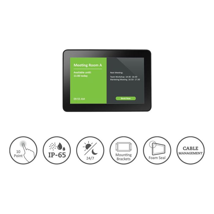 AG Neovo TX-10 Monitor 25.4cm 10.1" 16:10 10 Point Touch Negro 7 AG Neovo TX-10 Monitor 25.4cm 10.1" 16:10 10 Point Touch Negro 7