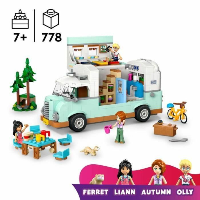 Lego 42663 Furgoneta Camper de la Amistad Juguete de Construcción para Niñas a partir de 7 Años 5