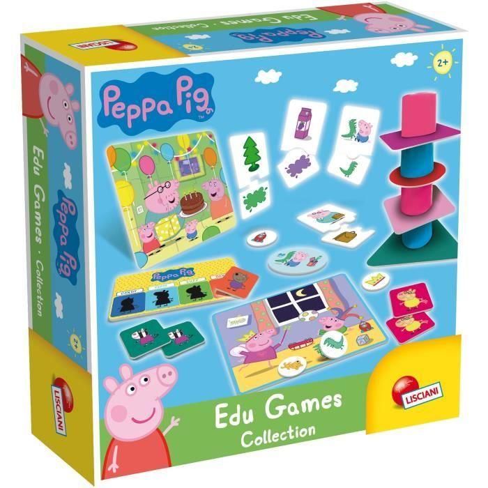 LISCIANI GIOCHI Peppa Pig Baby Colección de juegos educativos LISCIANI GIOCHI Peppa Pig Baby Colección de juegos educativos