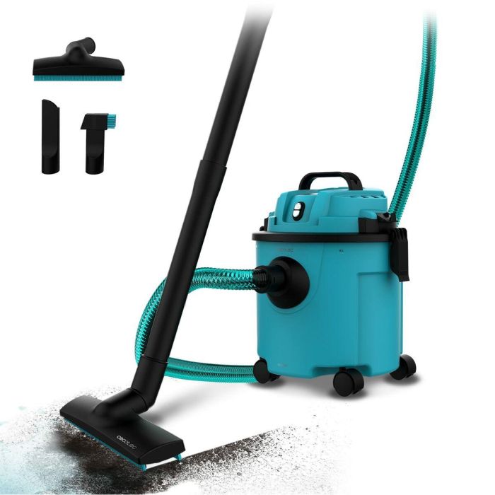 Aspirador Eléctrico Cecotec Conga Rockstar Wet & Dry Compact Plus/ 1200W/ Depósito 16L Aspirador Eléctrico Cecotec Conga Rockstar Wet & Dry Compact Plus/ 1200W/ Depósito 16L