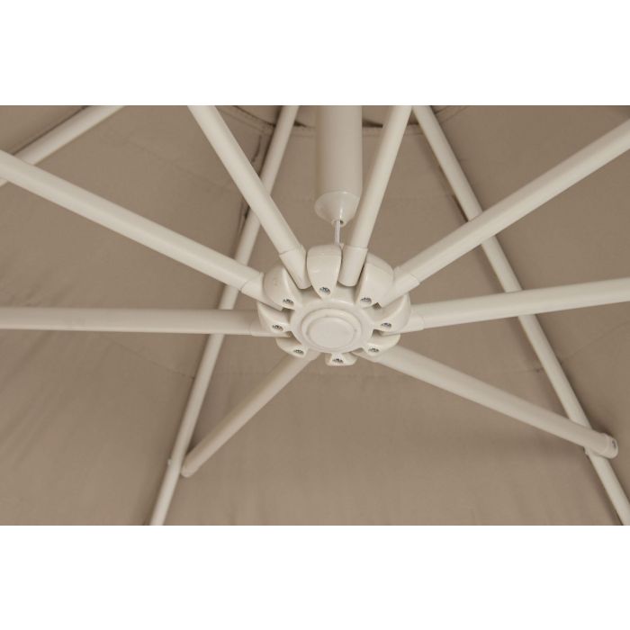 Parasol Terraza Y Jardin DKD Home Decor Marron Beige 300 x 250 x 360 cm 4