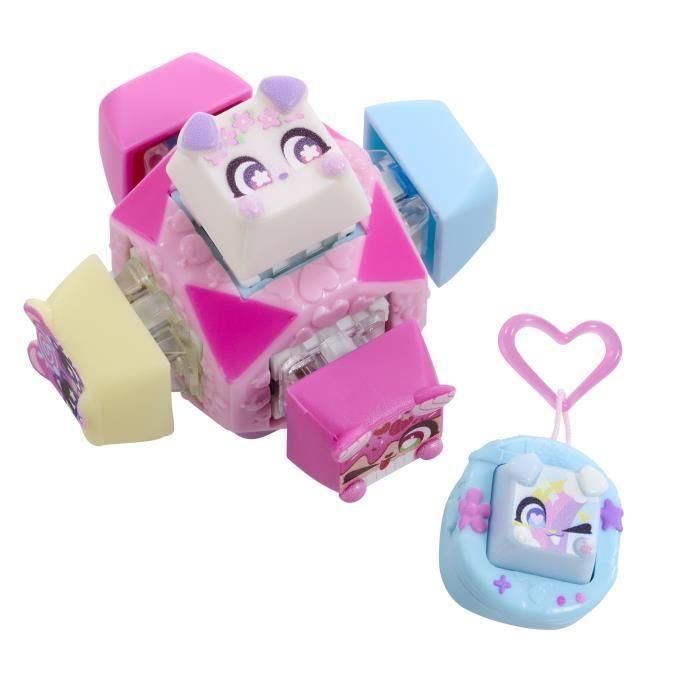 Clickeez - GOLIATH - Llavero Deluxe - Llaves Coleccionables - 1 cubo clickeez + 4 clickeez + 3 dijes - Edades 6+ 5 Clickeez - GOLIATH - Llavero Deluxe - Llaves Coleccionables - 1 cubo clickeez + 4 clickeez + 3 dijes - Edades 6+ 5