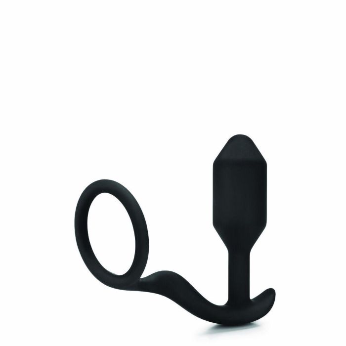 Plug Anal Snug & Tug B-Vibe Negro 4 Plug Anal Snug & Tug B-Vibe Negro 4
