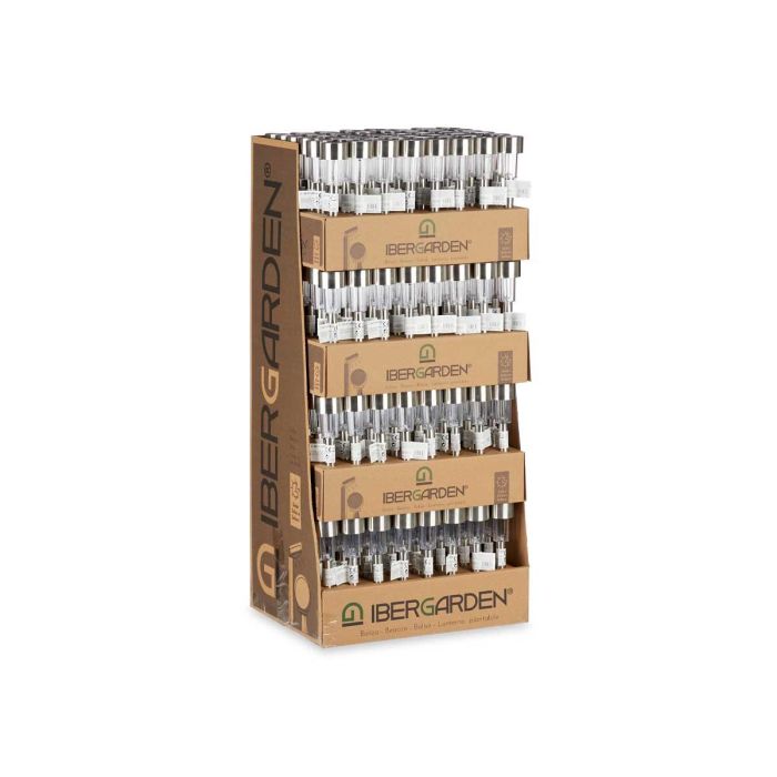 Baliza Solar Ibergarden - Plastico y Acero Inoxidable, 4.5x21.5x4.5 cm (192 Unidades) 2 Baliza Solar Ibergarden - Plastico y Acero Inoxidable, 4.5x21.5x4.5 cm (192 Unidades) 2