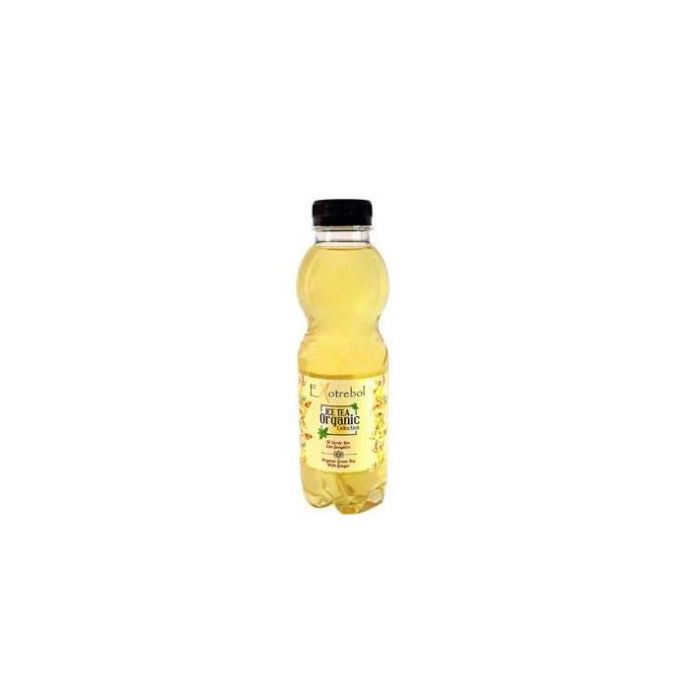 EKOTREBOL Té Verde con Jengibre Bio 500ml - Bebida Ecológica Vegana Sin Lactosa