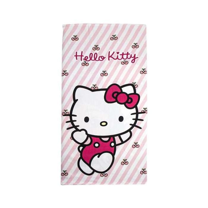 Toalla microfibra hello kitty 70.0 x 140.0 x cm Toalla microfibra hello kitty 70.0 x 140.0 x cm